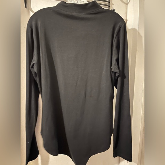 Black Long Sleeve Top - Picture 2 of 3